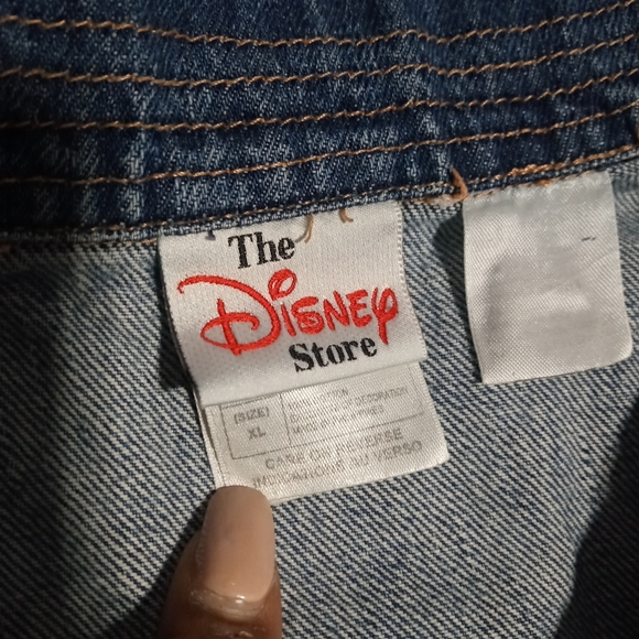 Winnie the Pooh vintage 90s Tigger embroidered Disney button-up denim jacket - Picture 7 of 10